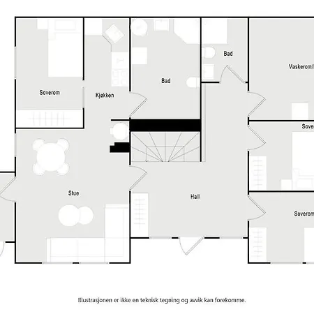 Hotell Pen Og Stor Enebolig I